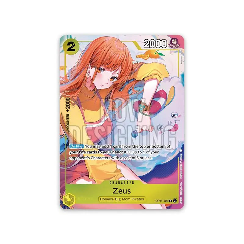 ENG One Piece Bandai Official Playmat Games Fest 24-25 Nami Zeus