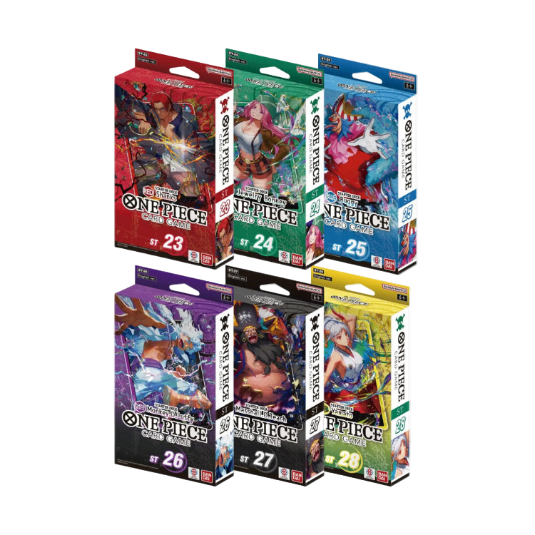 one piece card game st 28 One Piece TCG Starter Decks ST23–ST28 – Order Now