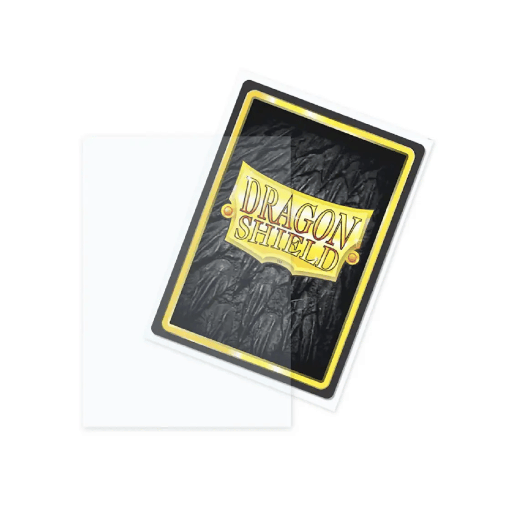 ENG Dragon Shield Standard Outer Sleeves - Matte Clear (100 Sleeves)