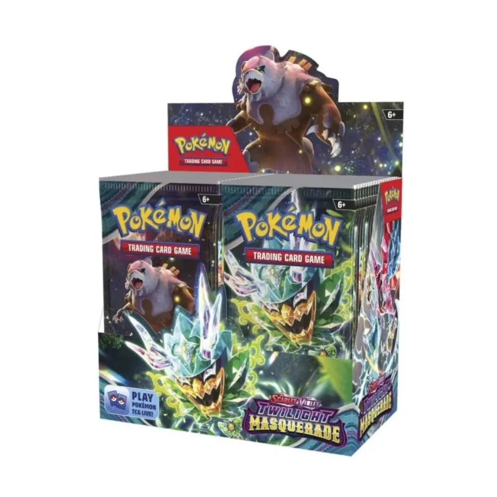 ENG Pokémon Scarlet & Violet Twilight Masquerade Display